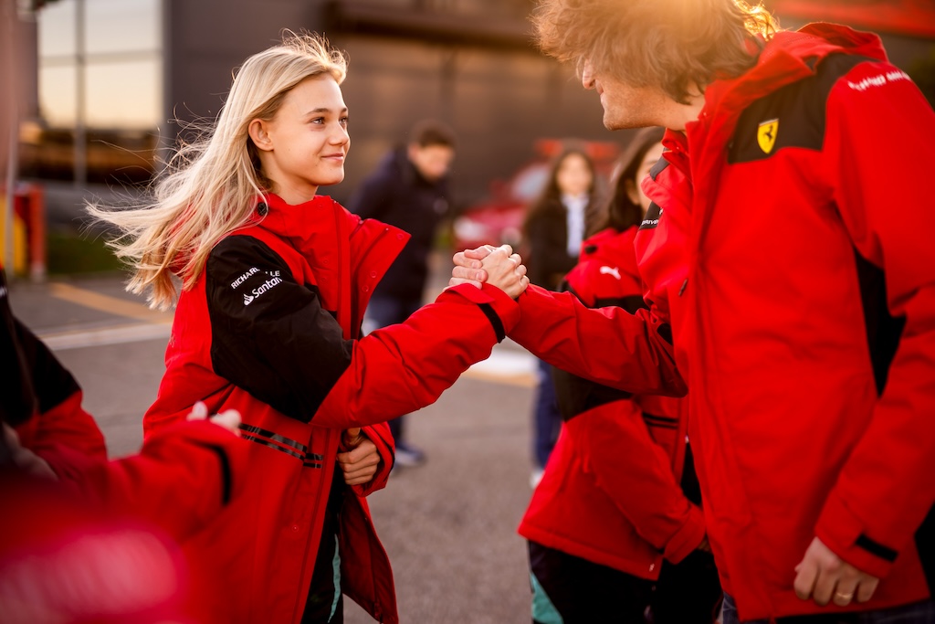 Alba Hurup Larsen klar til Formel 4-testprogram med italiensk topteam.
(Foto: FIA Women In Motorsport)